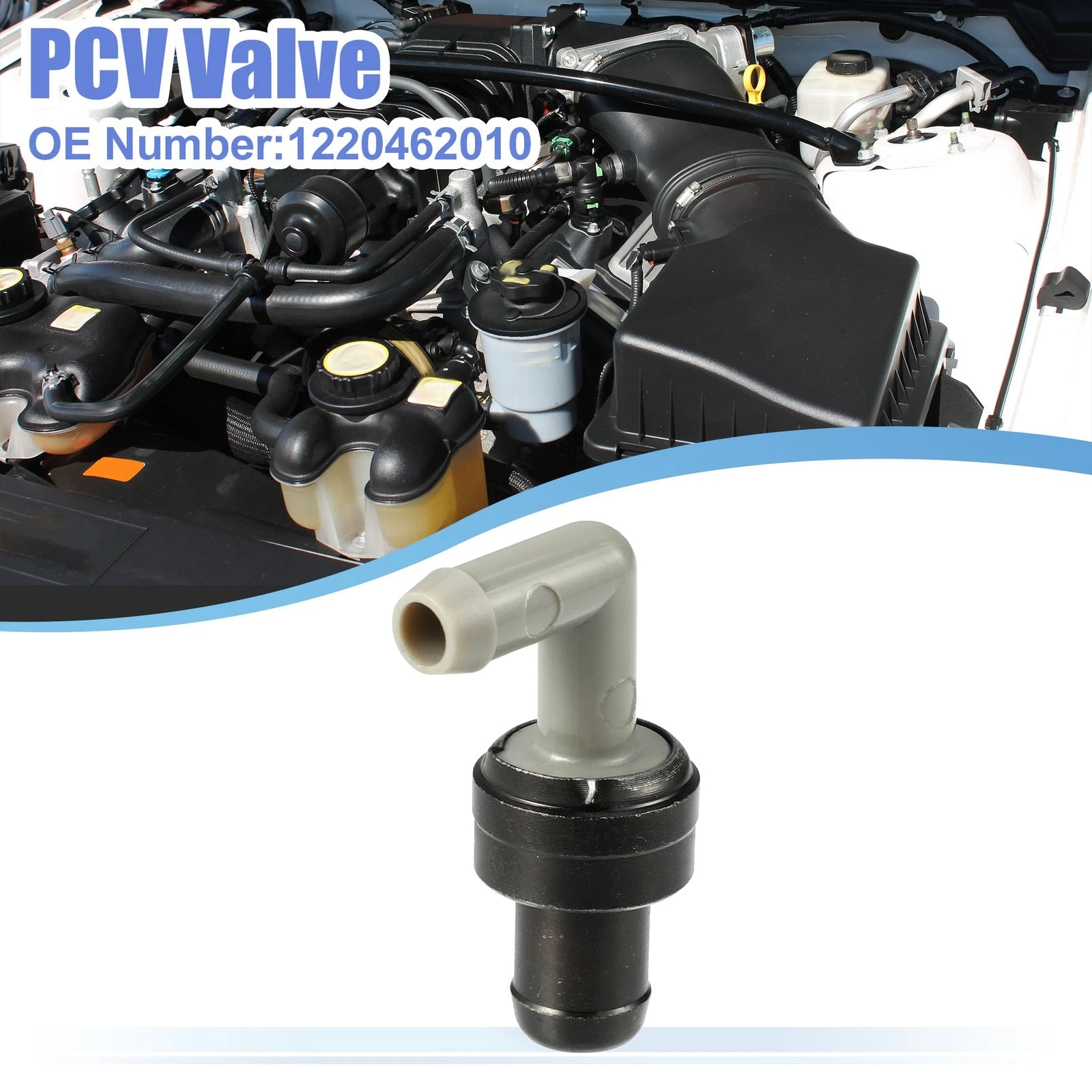 PCV Valve Fittings for Toyota Camry (1991–2011) No. 1220462010