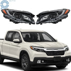 2X DRL Halogen Low Beam Headlight for Ridgeline RTL-T (2017-2020) / Pilot (2016-2018)