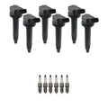 Set of 6 Ignition Coils & Denso Iridium Spark Plugs for GS450h (2007–2012)