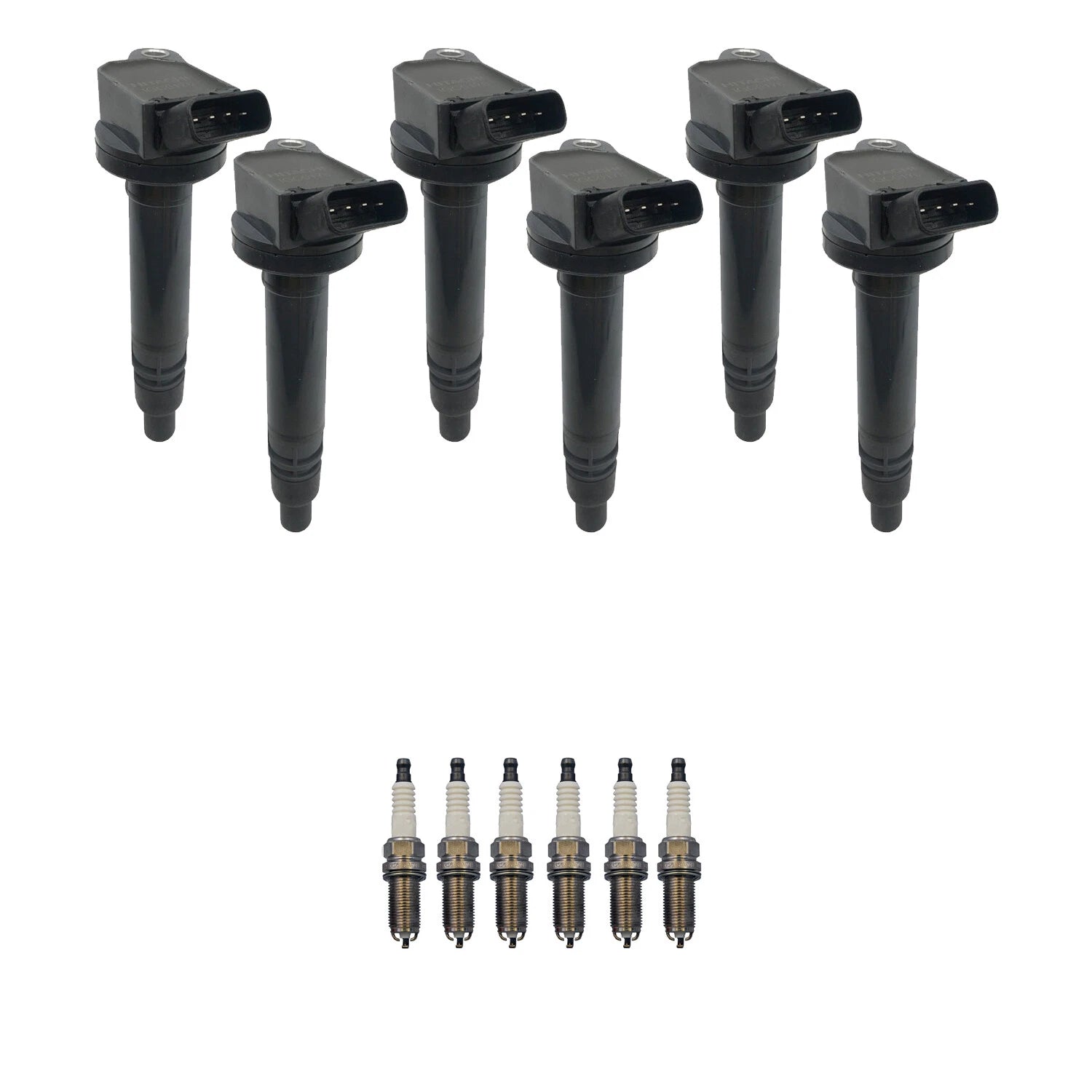 Set of 6 Ignition Coils & Denso Iridium Spark Plugs for GS450h (2007–2012)
