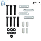 Tandem Axle Trailer Kit for Double Eye Leaf Spring (Bolt Hole 9/16)
