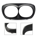Dual Headlight Fairing Bezel Trim Cover for Harley Road Glide (1998-2013)