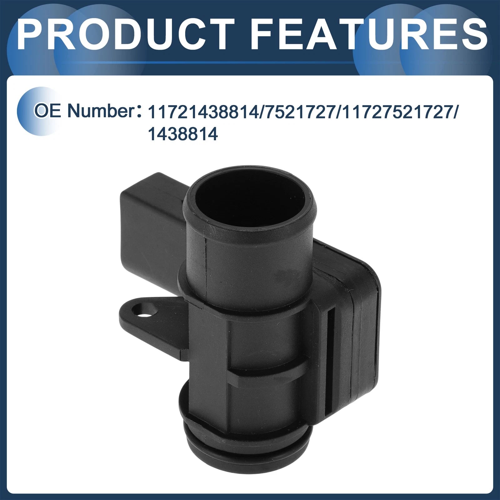 Mass Air Flow Sensor No. 11721438814 for BMW E38 (1994–2001)
