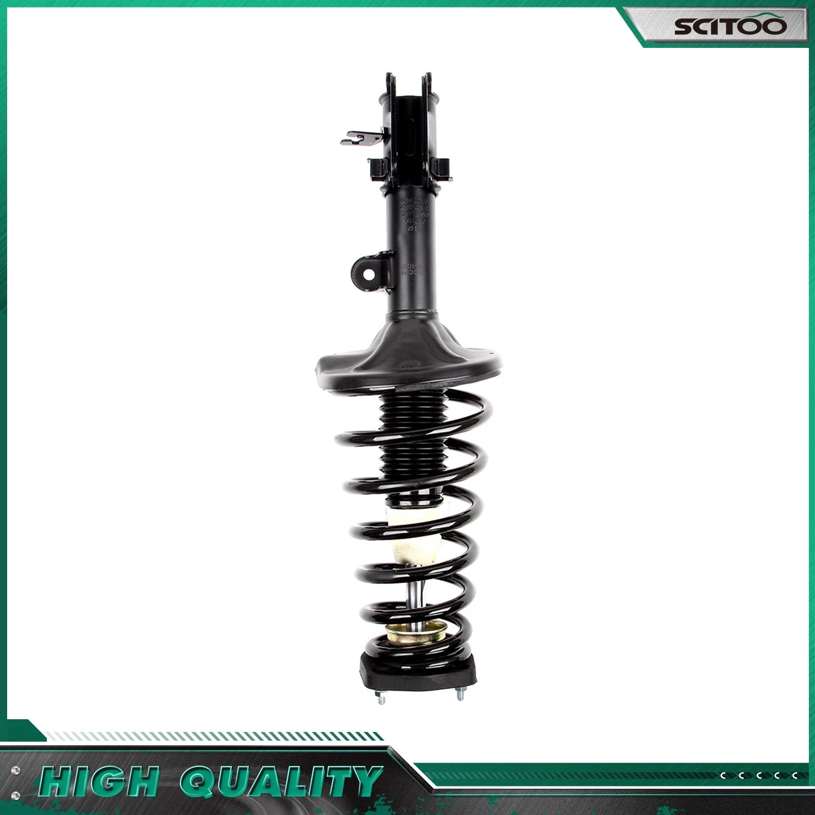 2X Rear Complete Struts w/Spring & Mounts for Kia Sportage (2005–2010)