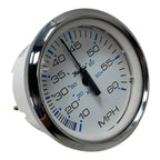 Faria SE9236A Speedometer Gauge for Marine Outboard (Cosmetic Lens Blemishes)