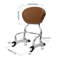 Sissy Bar Backrest & Mount Spool for Indian Springfield Chieftain (2016–2022)