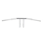 Chrome 10" Rise T-Bar Handlebar for Harley Softail Deluxe Fat Bob (2018–2024)