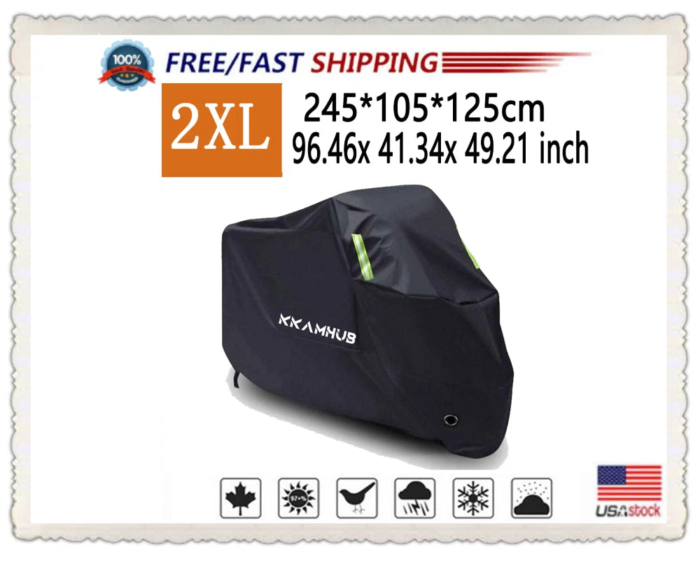 Waterproof Motorcycle Cover for Suzuki GSX 600 (2000–2023)