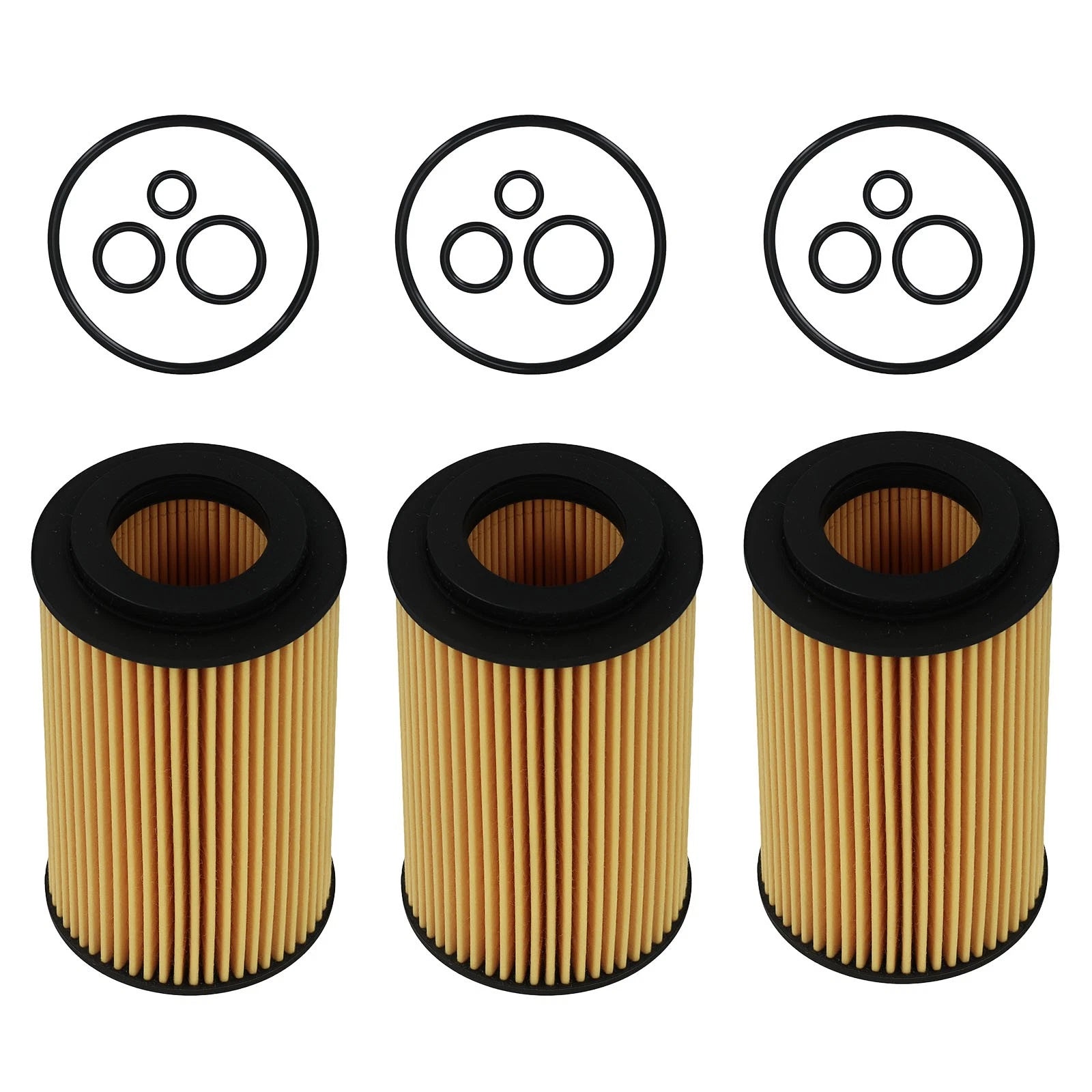 3X Engine Oil Filter for Mercedes-Benz Viano Vito (2007–2018)