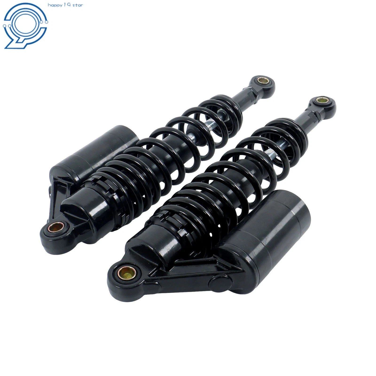 2X 340mm Rear Motorcycle Shock Absorbers for Honda