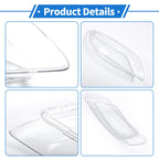 1 Pc Headlight Lens Cover for Audi Q7 (2006–2015) No. 4L0941030 Clear