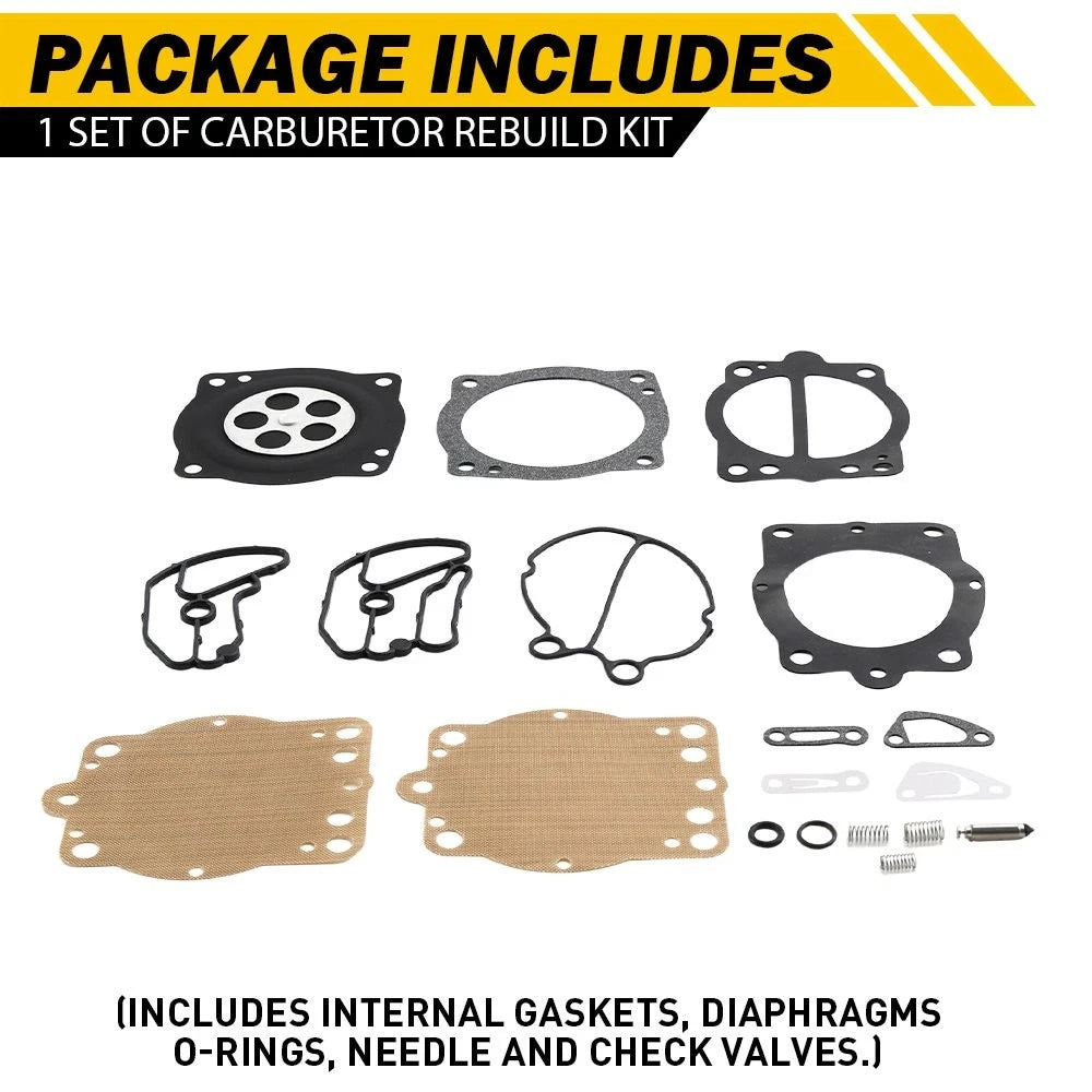 Carburetor Rebuild Kit for Polaris Freedom Genesis Octane Pro SL Virage EV (1996–2004)