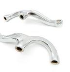 Chrome Steering Arms 2 Inch Drop Replacement for 1937-1948 Ford Spindles