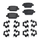Rear Brake Pad Set for Volvo S80 (2007–2011)
