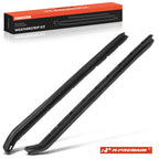 2Pcs Window Vertical Weatherstrip Seal for Ford Mustang (1965–1968)