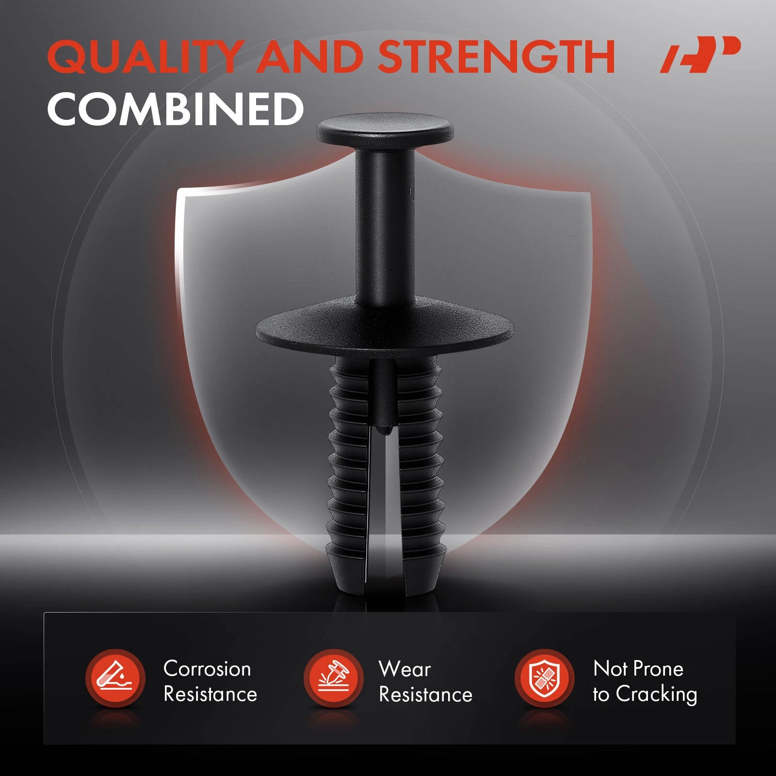 50Pcs Nylon Bumper Grille Scuff Plate Trim Retainer Clip for BMW