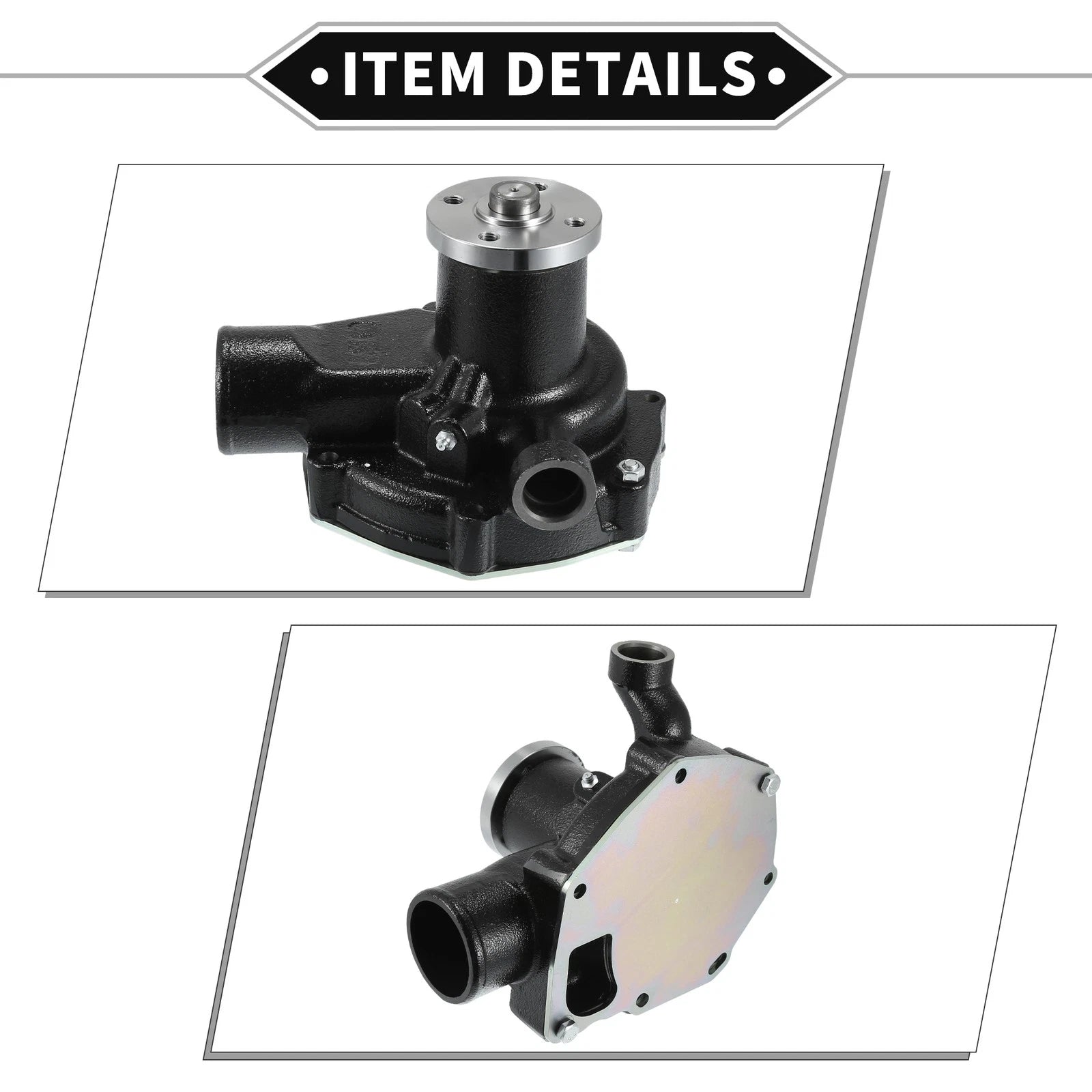 Water Pump for Mitsubishi 6D16 6D16T Kobelco SK330-6 (with Rubber Ring Kit)
