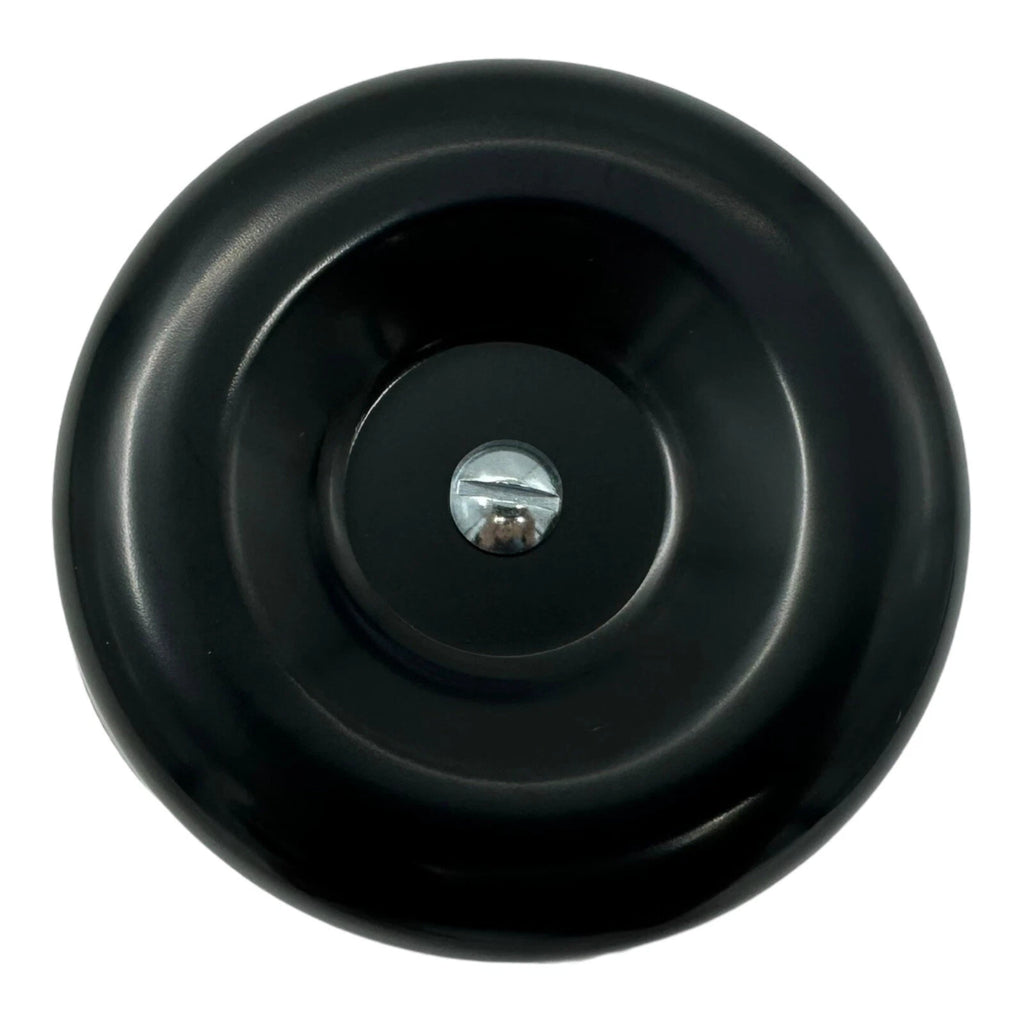 Air Cleaner Assembly Black Louvered for 1 or 2 Barrel Carb (2-5/8 in Neck)