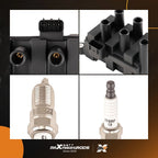 Ignition Coils and Spark Plugs for Ford Ranger Sable 3.0L V6 (2001-2006)