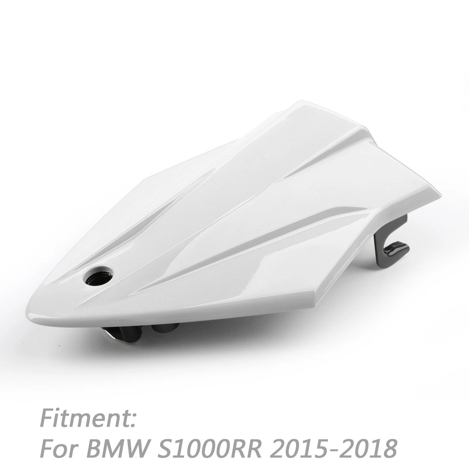 ABS Plastic Rear Seat Cowl Cover for BMW S1000RR (2015–2018) White