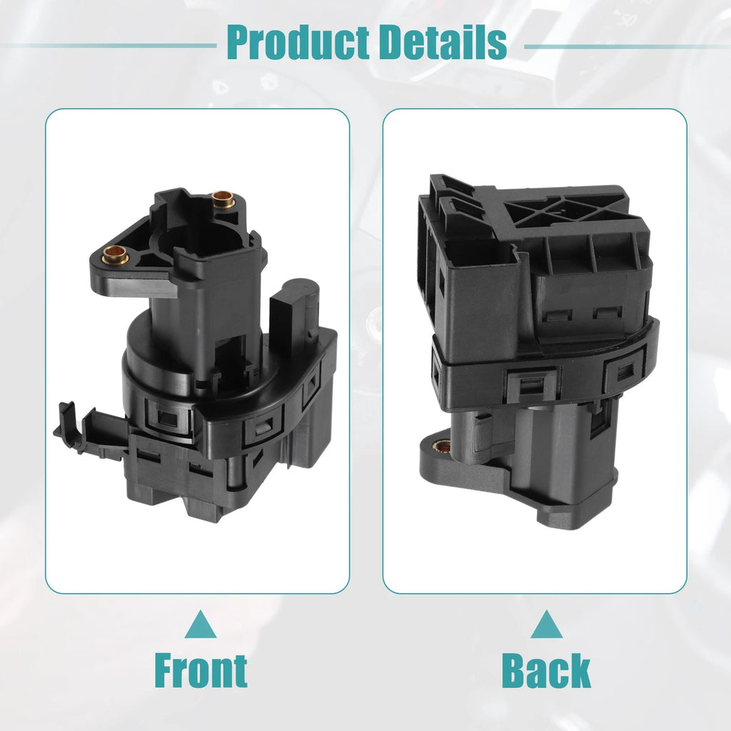 Ignition Switch Cylinder Lock Assembly for Chevrolet Corvette (1997–2004) Black