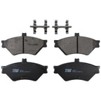 Set of 4 Disc Brake Pads for Lincoln Town Car (1995–1997)