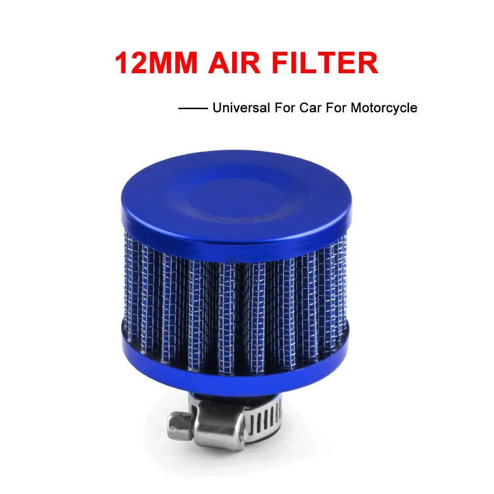 2Pcs Air Intake Filter Turbo Vent for Universal Car Breather Valve Cover