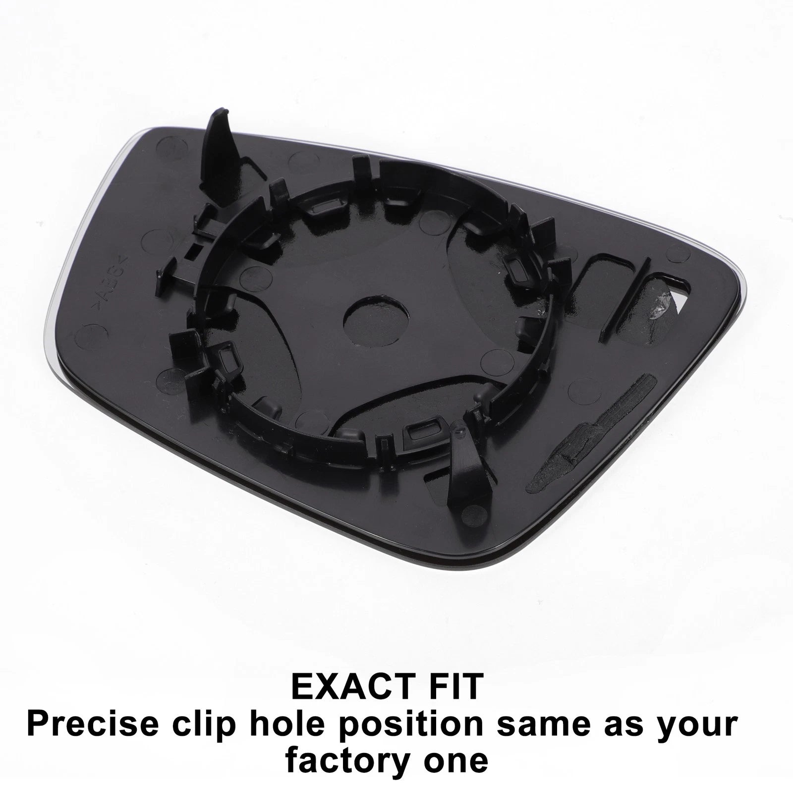 Right White Mirror Glass for Seat MII, Skoda, Volkswagen (Non-heated)