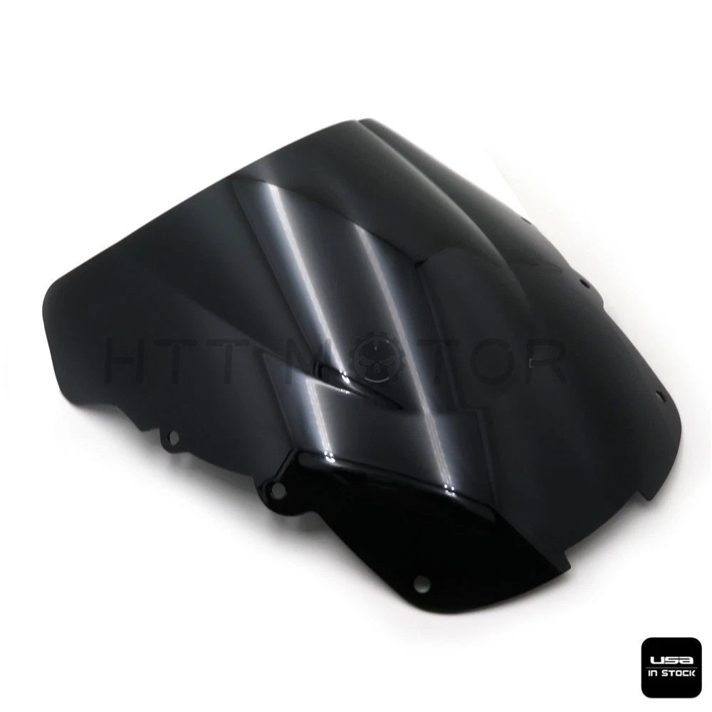 Smoke Black Double Bubble Windscreen for Honda CBR1100XX (1996–2007)