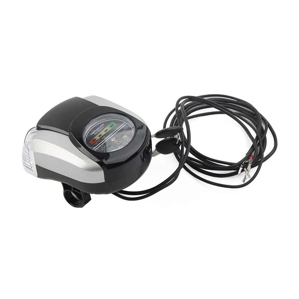 60V LED Headlight Key Switch Horn for Harley Bike (Electric Scooter)