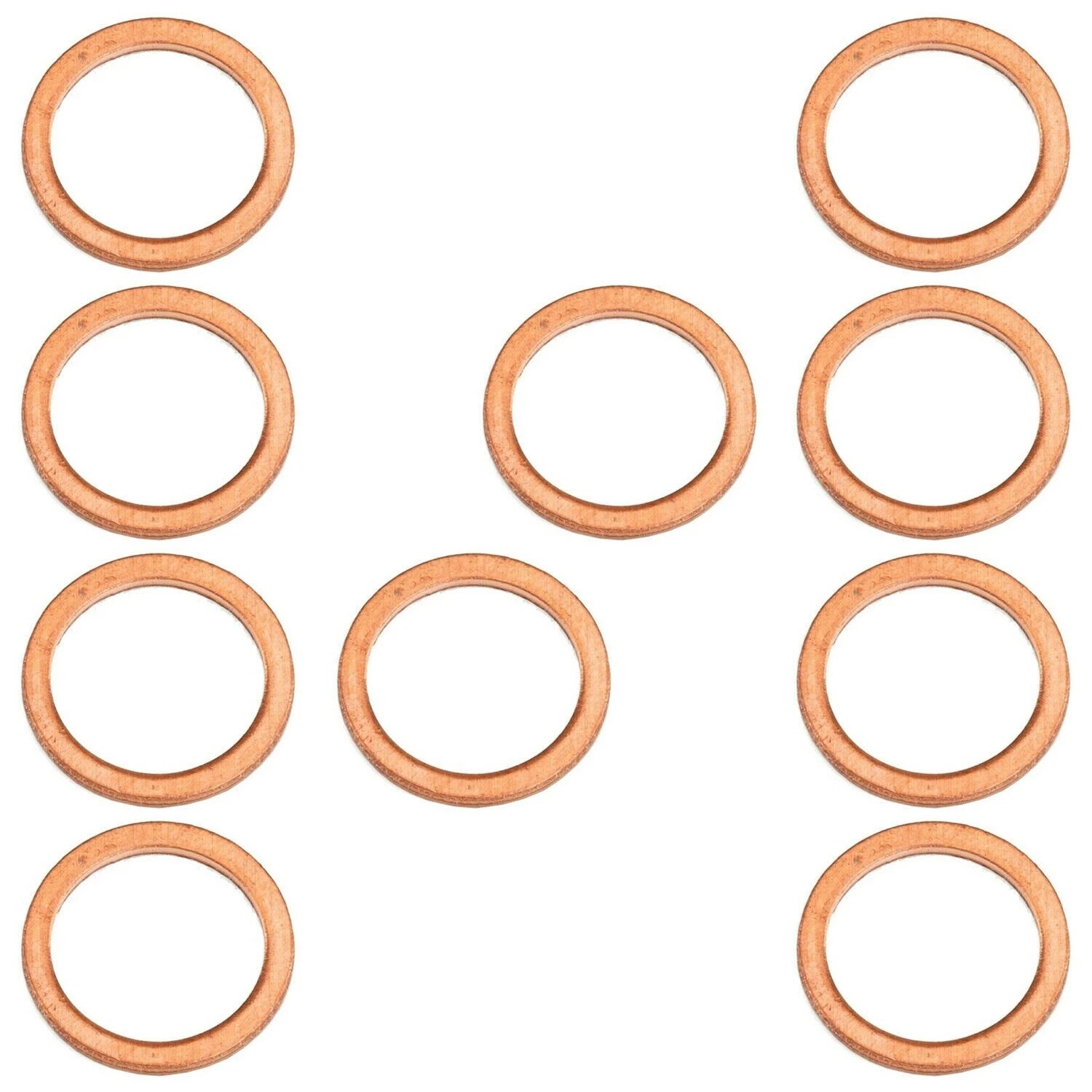 Set of 10 Engine Oil Drain Plug Gaskets for Dodge Fiat Jeep Mercedes
