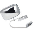 Set of 2 Chrome Manual Side View Mirrors for Ford F-Series (1980–1996)
