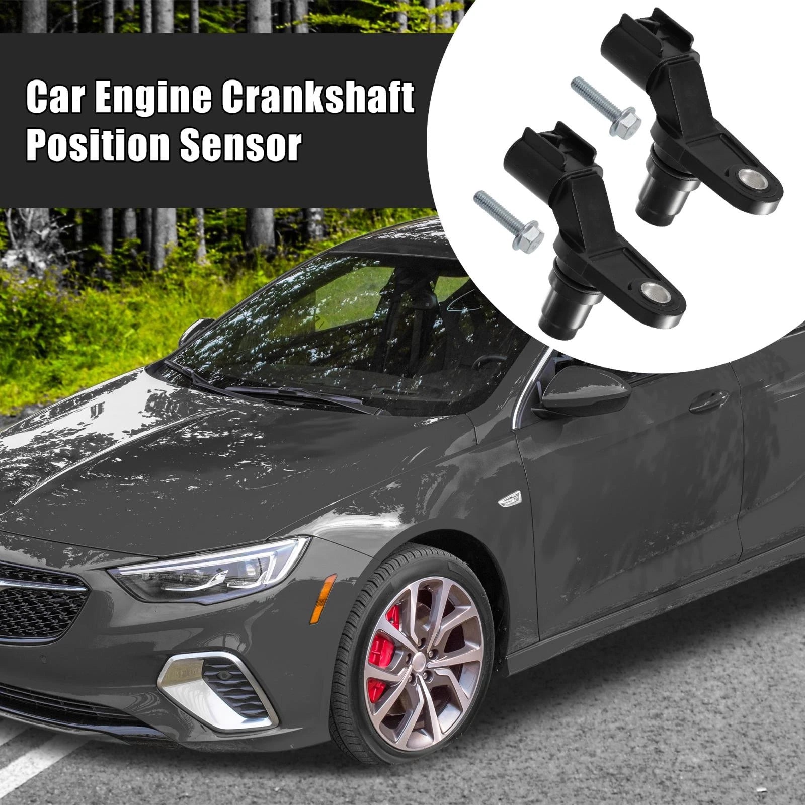 2X Camshaft Position Sensor 12577245 for Buick Regal (2011–2017)