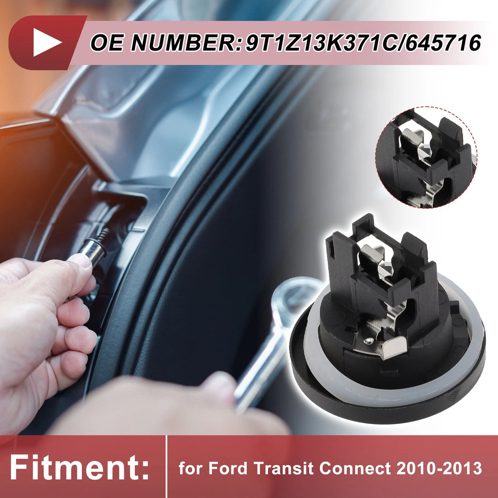 Front Turn Signal Light Socket for Ford Transit Connect (2010–2023) No. 9T1Z13K371C