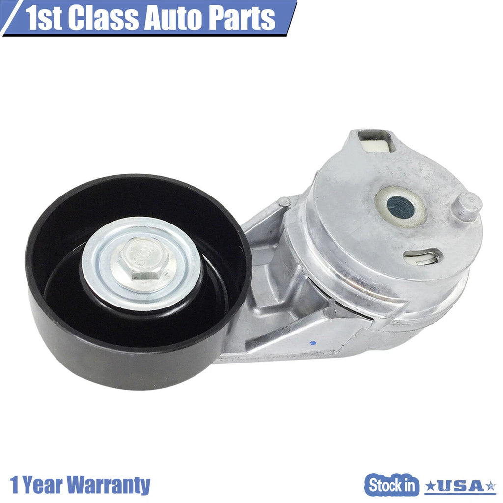 Serpentine Belt Tensioner with Pulley for Chevy Buick GMC Isuzu Saab Hummer