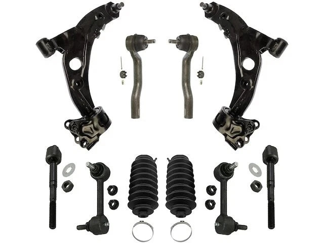 Front Control Arm Ball Joint Tie Rod Sway Bar Link Kit for Mazda CX-7 (2007–2012)
