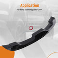Gloss Black Wing Spoiler for Ford Mustang (2010–2014) ABS