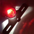 1" Round Tail Brake Light for Honda Shadow, Yamaha Vstar, Suzuki Boulevard, Kawasaki