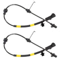 Set of 2 Rear ABS Wheel Speed Sensors for Ford Fusion L4 (2014–2018)