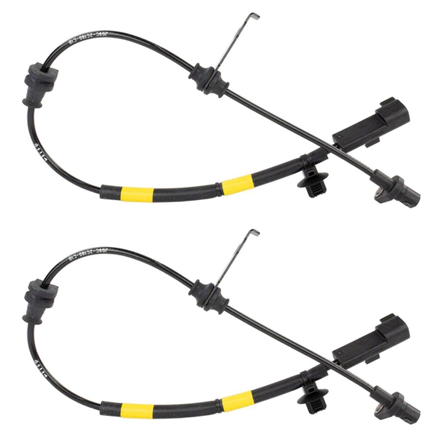 Set of 2 Rear ABS Wheel Speed Sensors for Ford Fusion L4 (2014–2018)