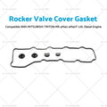 Rocker Valve Tappet Cover Gasket Set for Mitsubishi Triton (1996–2006)