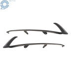 Set of 2 Black Bumper Trim for Mazda CX-9 (2016-2022)