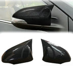 2Pcs / Carbon Fiber DoorSide Mirror Cover Trim for Toyota Camry (2012–2017)