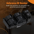 Power Window Door Control Switch for Honda Accord (2013–2016)
