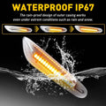 Clear LED Side Signal Marker Light Kit for BMW E90 E91 E92 E93 E46 E60 (2006–2013)