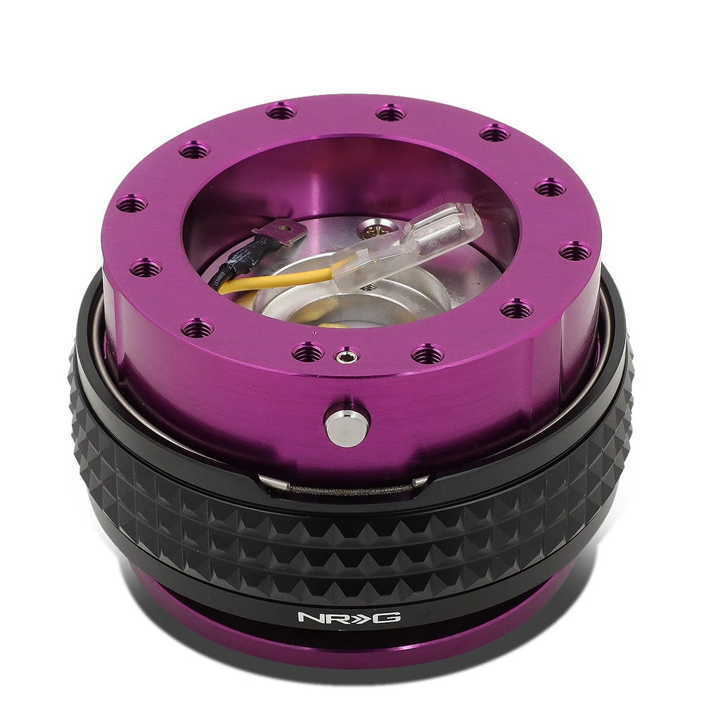 NRG Innovations SRK-210PP-BK Quick Release Steering Wheel Kit for Universal (Gen 2.1)
