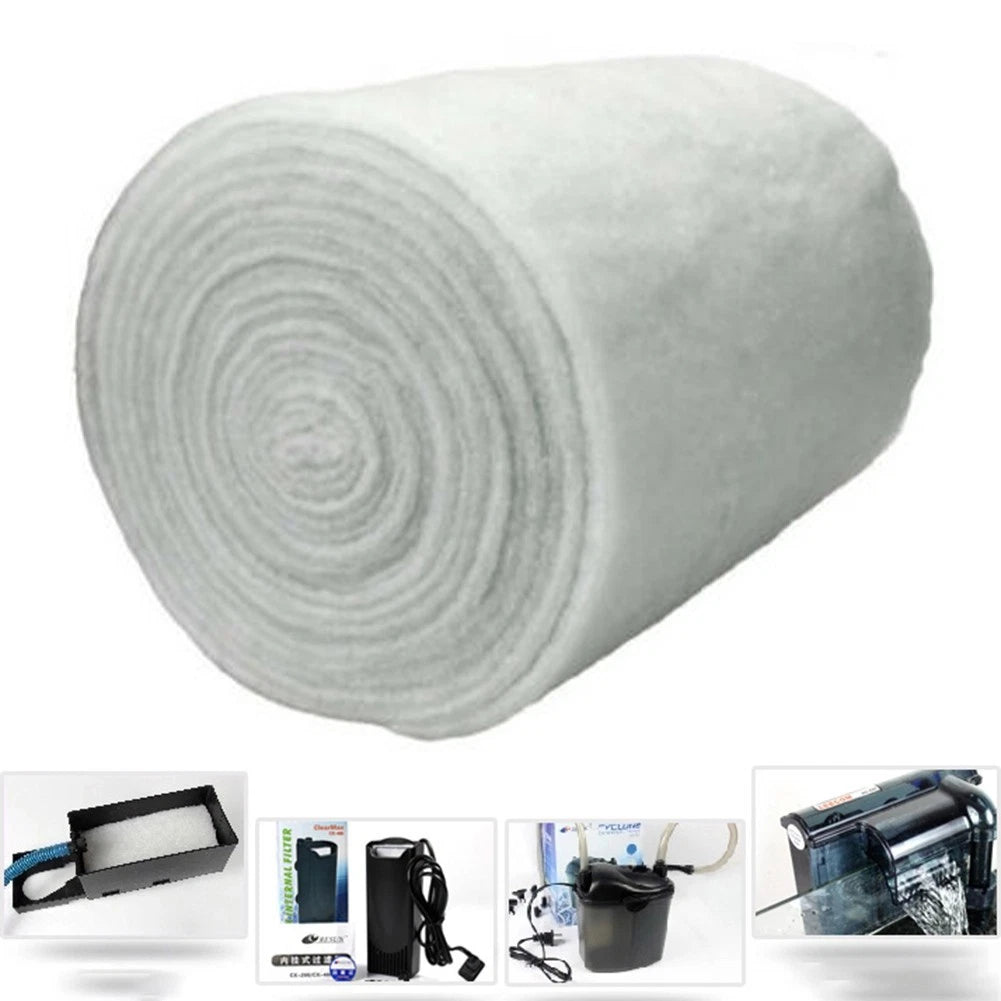 Aquarium Biological Filter Mat 120cm x 30cm x 0.5cm for Freshwater Marine