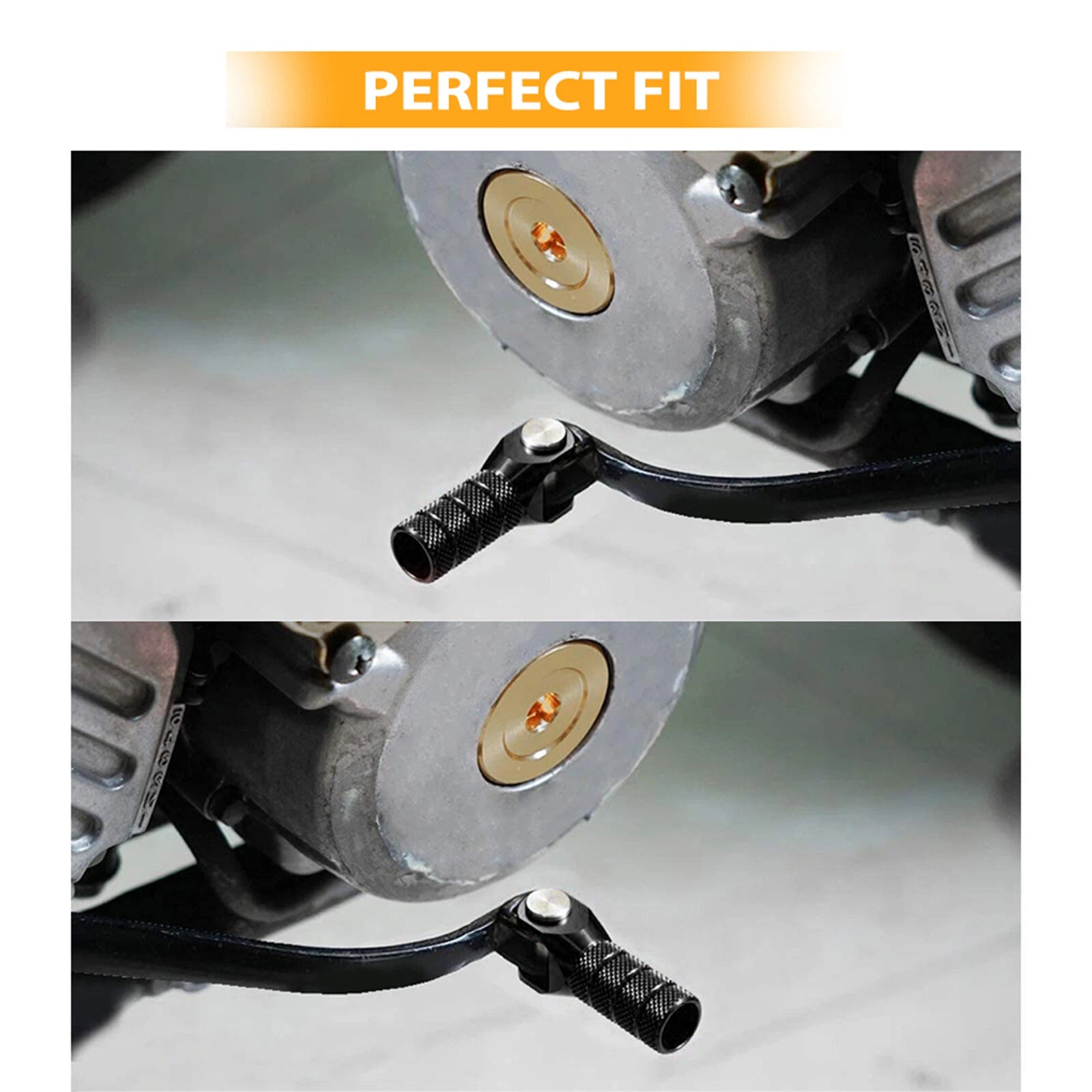 Gear Shifter Lever Tip Rear Brake Pedal Plate for Honda XR650L (1993–2025)