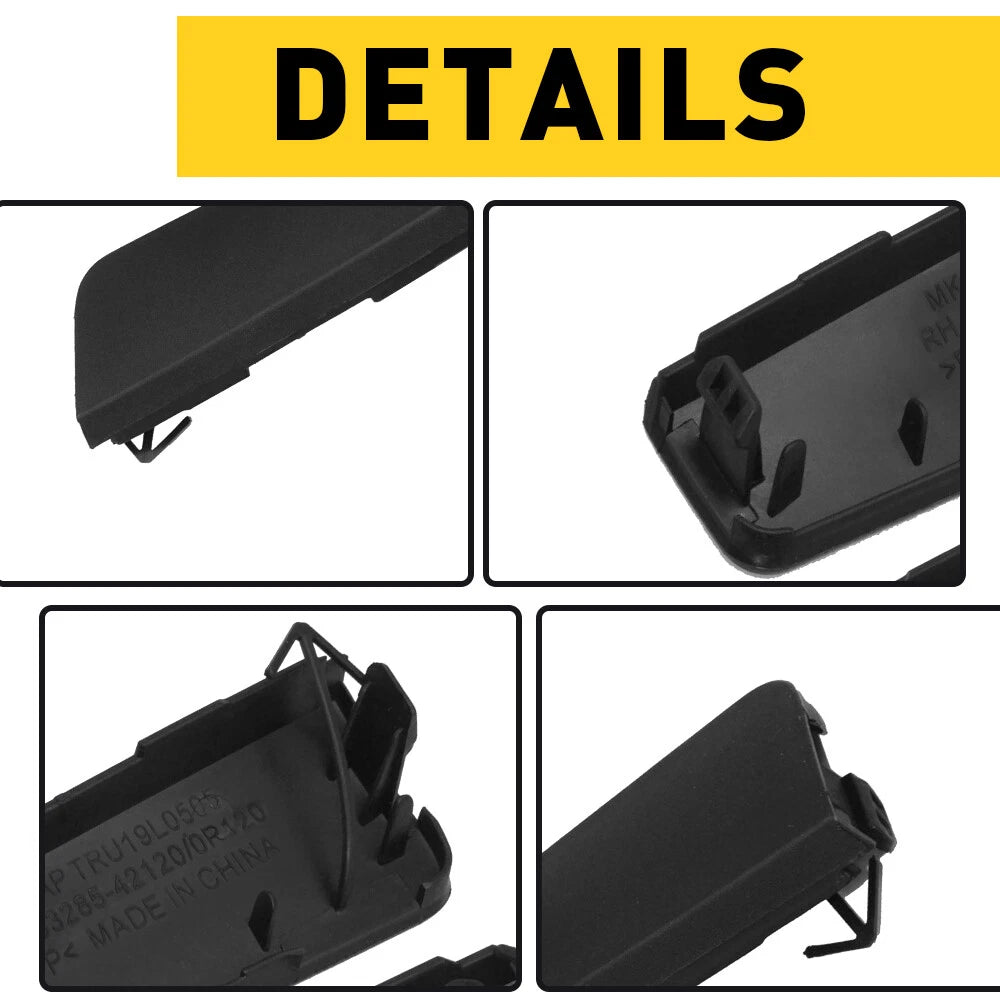Tow Hook Eye Lower Cover Cap Pair for Toyota RAV4 (2019â2020)