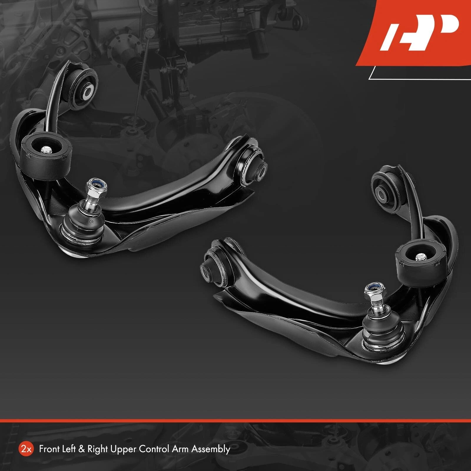 2X Front Upper Control Arm with Ball Joint for Ford Fusion (2006-2012)